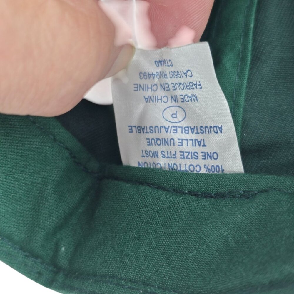 Alaska Embroidered Green Baseball Cap With Adjustable Strap - Picture 7 of 9